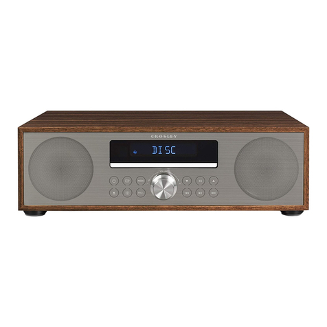 Crosley CR3501A User manual