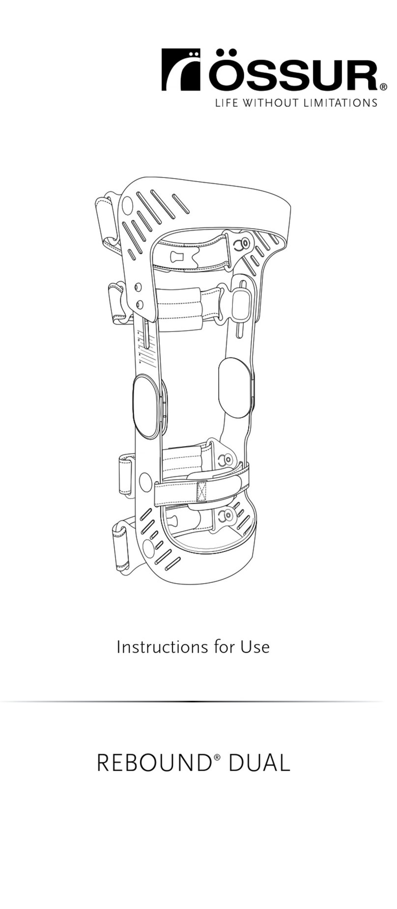 Ossur Rebound Instructions for use