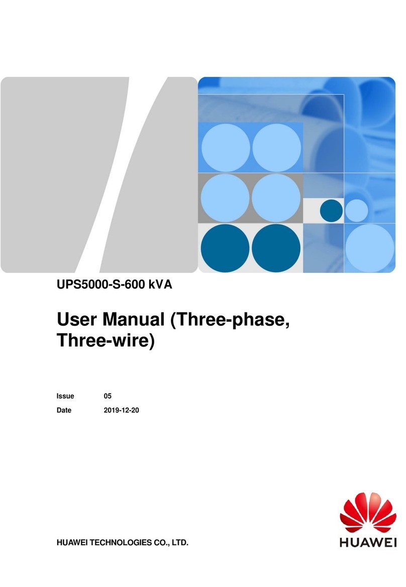 Huawei UPS5000-S-600 User manual Huawei UPS5000-S-600 User manual
