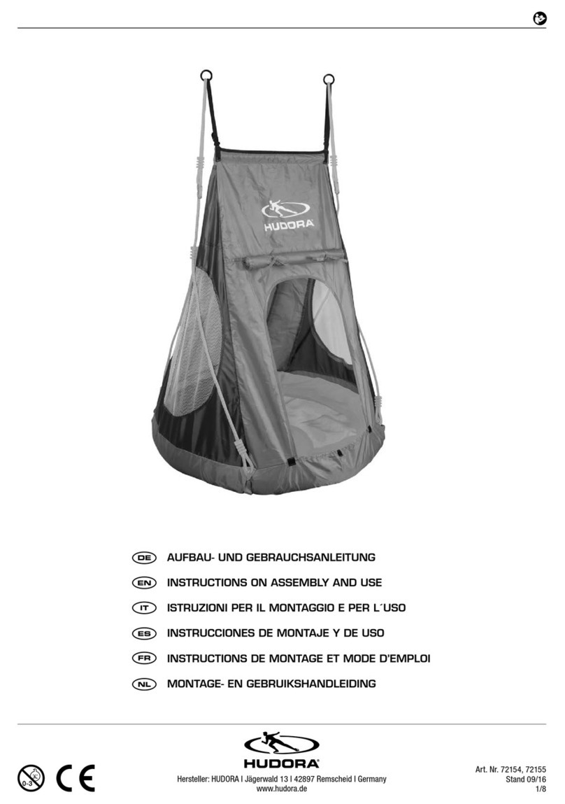 Hudora 72154 INSTRUCTIONS ON ASSEMBLY AND USE
