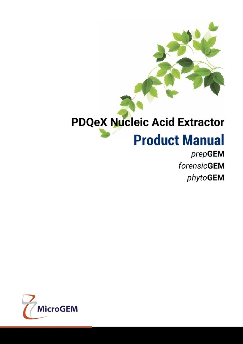Microgem PDQeX product manual