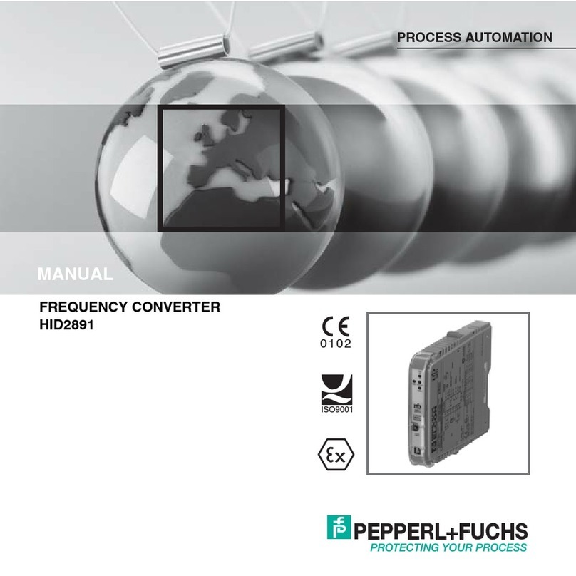 Pepperl+Fuchs HID2891 manual