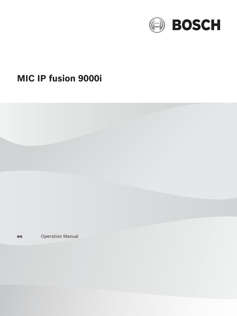 Bosch MIC IP fusion 9000i User manual Bosch MIC IP fusion 9000i User manual