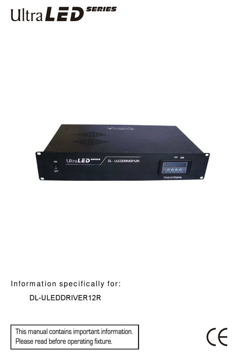 Techni-Lux UltraLED Series manual