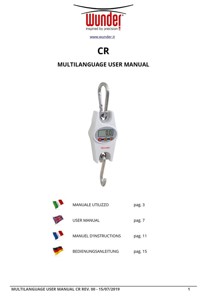 WUNDER CR user manual