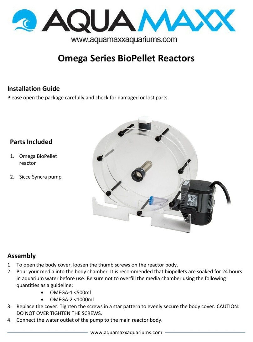 AQUAMAXX Omega Series quick start guide AQUAMAXX Omega Series quick start guide