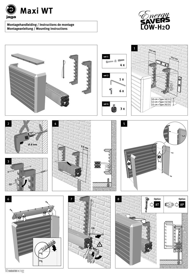 Jaga Maxi WT Mounting instructions