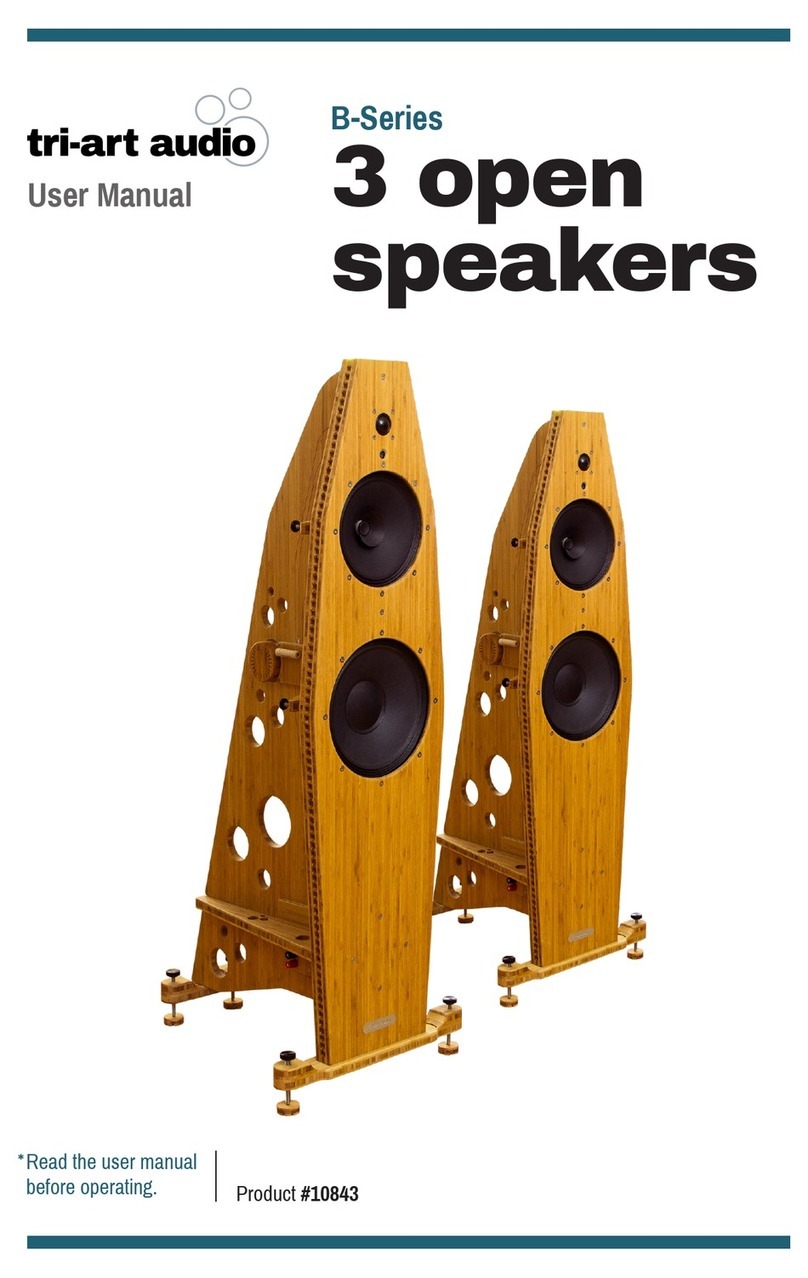 tri-art audio B Series user manual