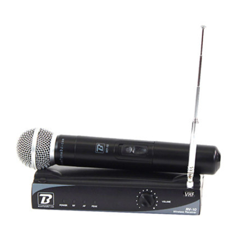 BoomToneDJ VHF-10M Operation manual