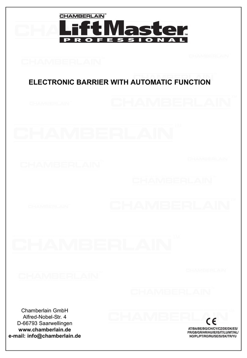 Chamberlain LiftMaster PROFESSIONAL BARS1-L manual
