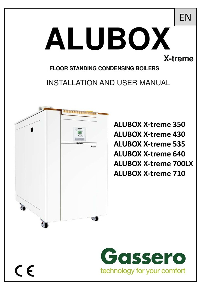 gassero ALUBOX X-treme Series Installation and user manual
