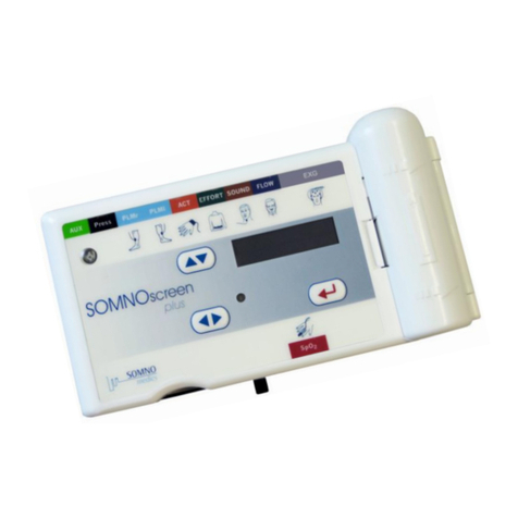 SOMNOmedics SOMNOscreen plus instruction manual SOMNOmedics SOMNOscreen plus instruction manual