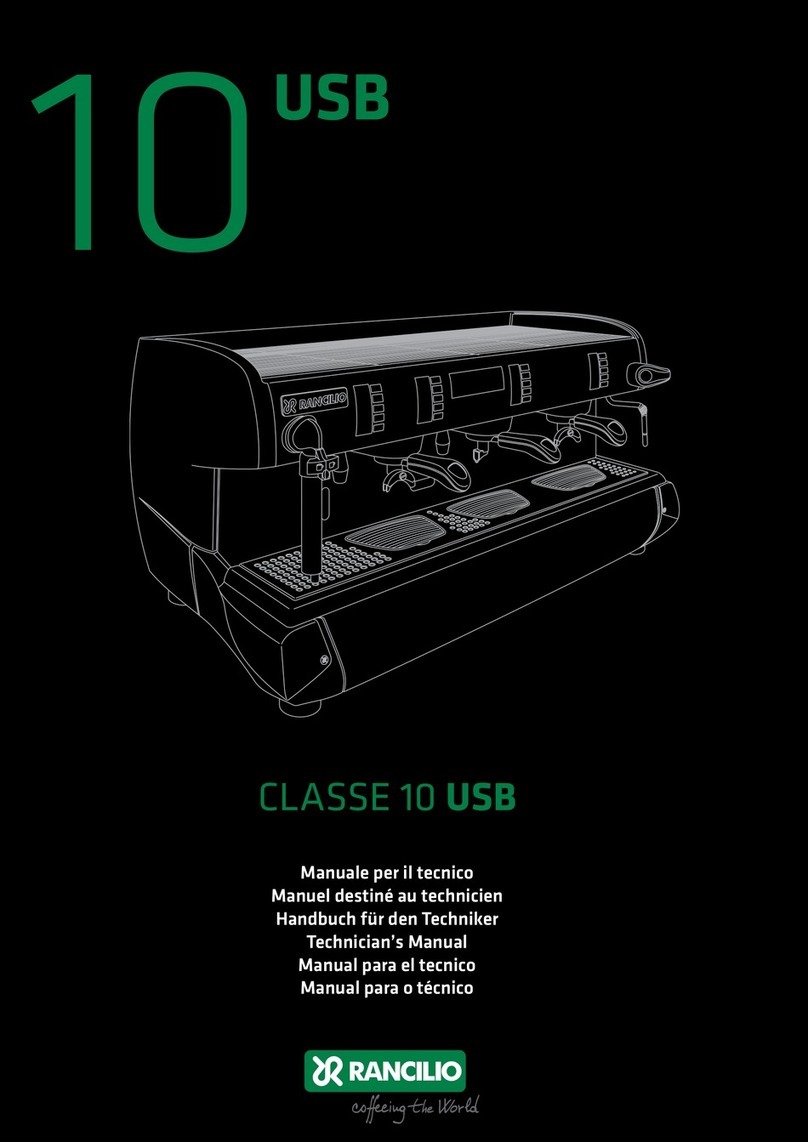 Rancilio 10 USB User manual