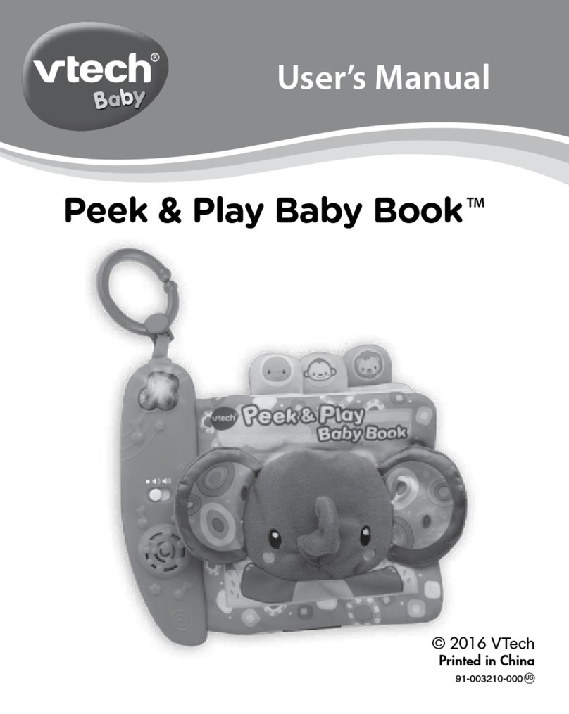 VTech Baby Peek & Play Baby Book Series User manual