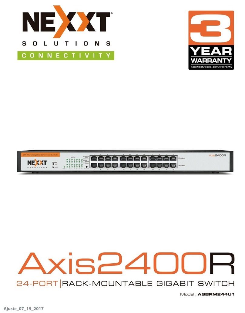 Nexxt Axis2400R manual