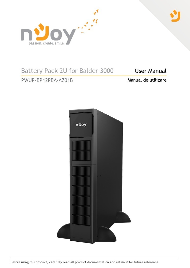Njoy PWUP-BP12PBA-AZ01B user manual