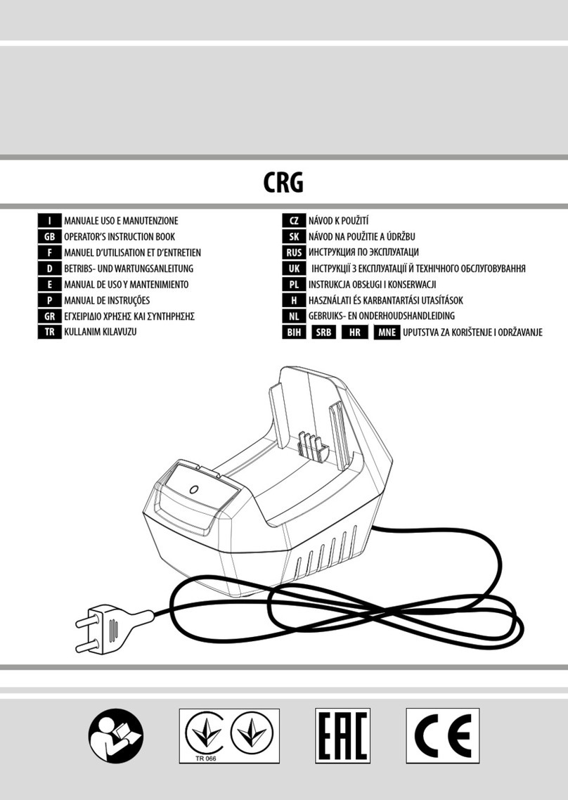 EMAK CRG Operators instruction book
