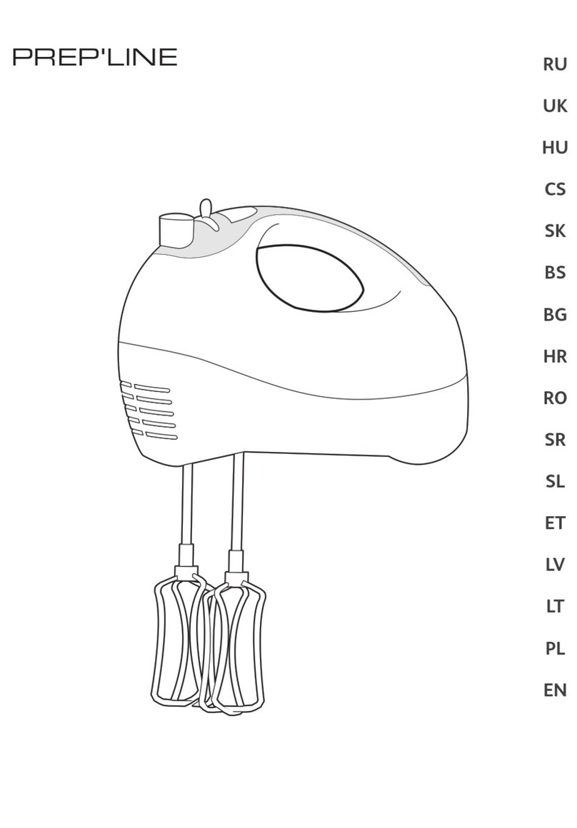 TEFAL Prep'Line Series manual
