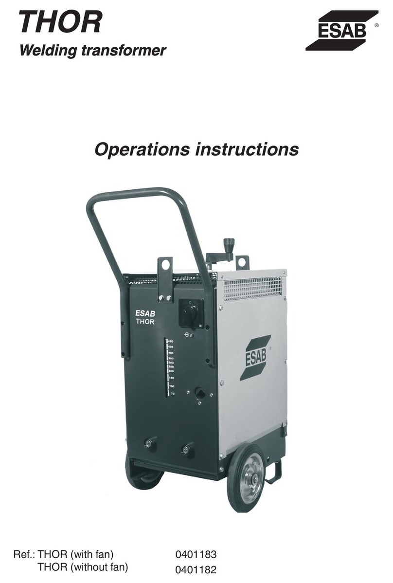 ESAB THOR User manual