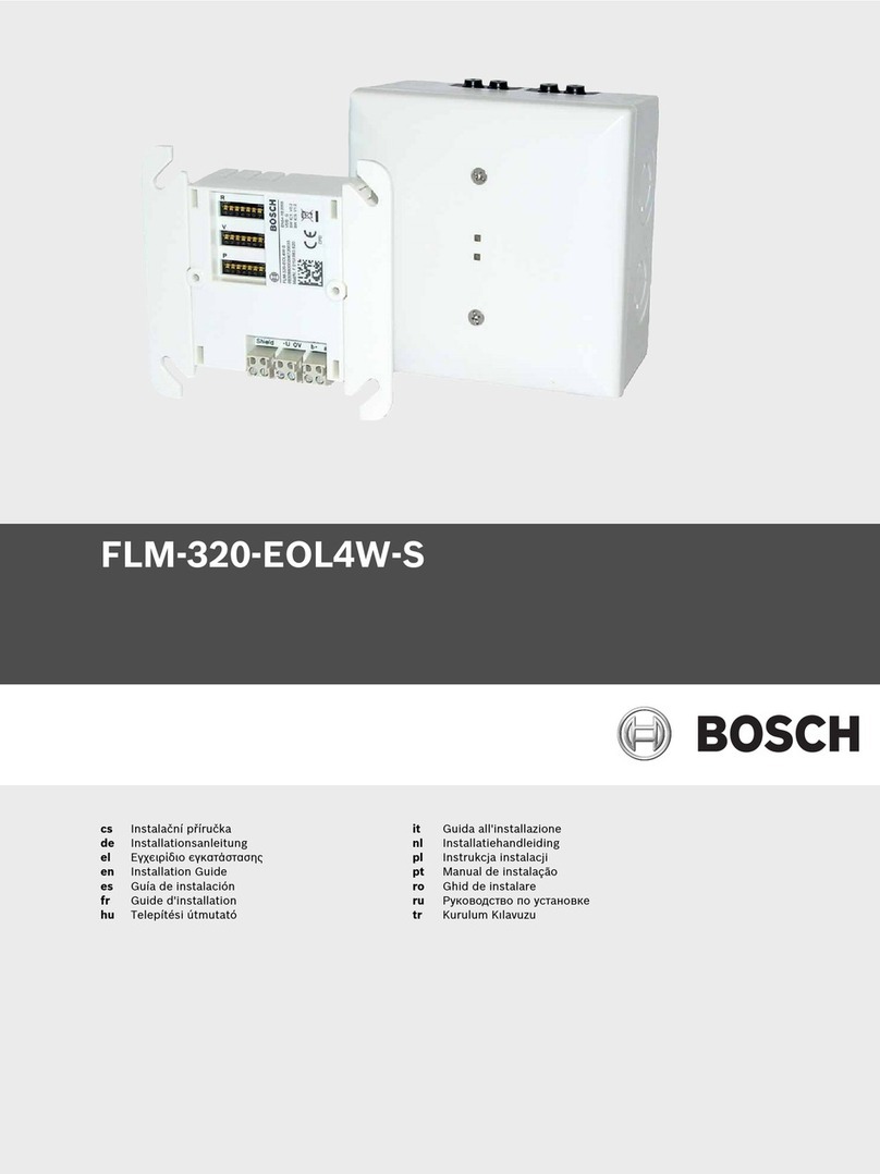 Bosch FLM-320-EOL4W-S User manual Bosch FLM-320-EOL4W-S User manual
