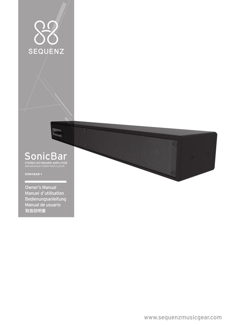 Sequenz SonicBar owner's manual