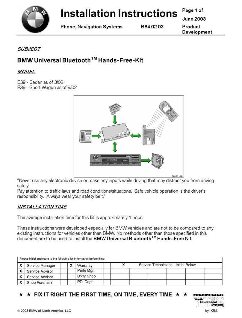 BMW B84 02 03 installation instructions