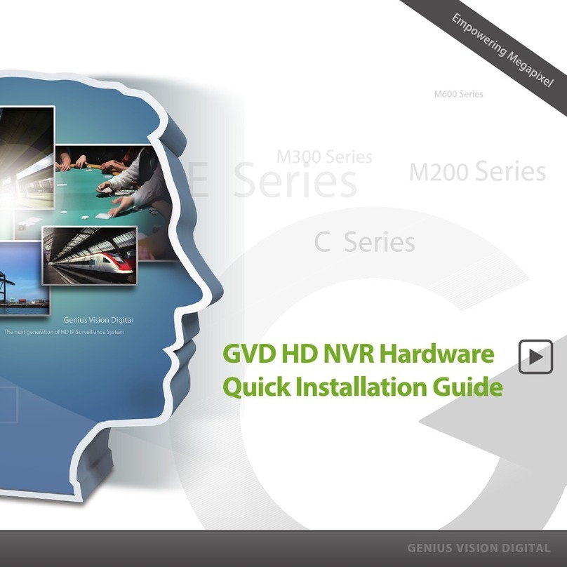 GVD M6000 Series Hardware Quick Installation Guide