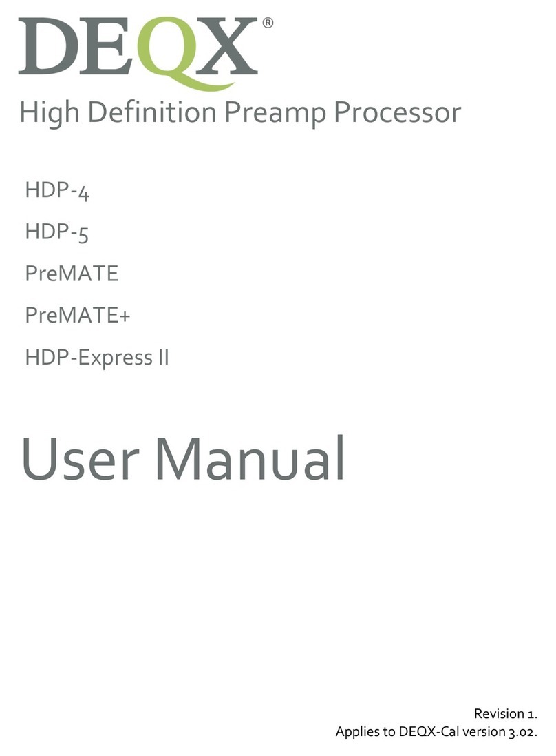 Deqx HDP-4 user manual