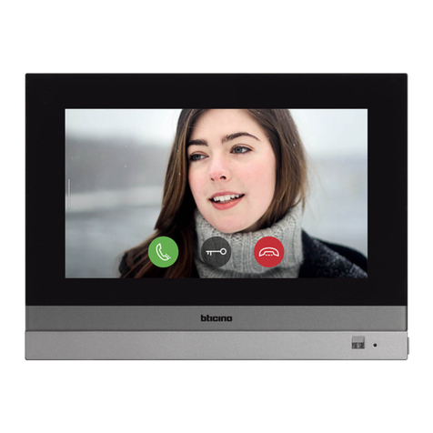 LEGRAND BTicino MyHome HOMETOUCH3488 User manual