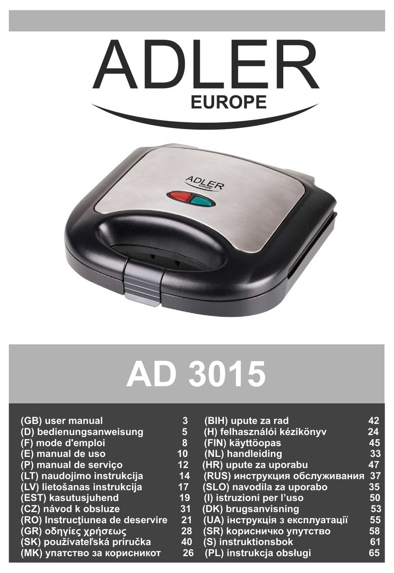 Adler AD 3015 user manual