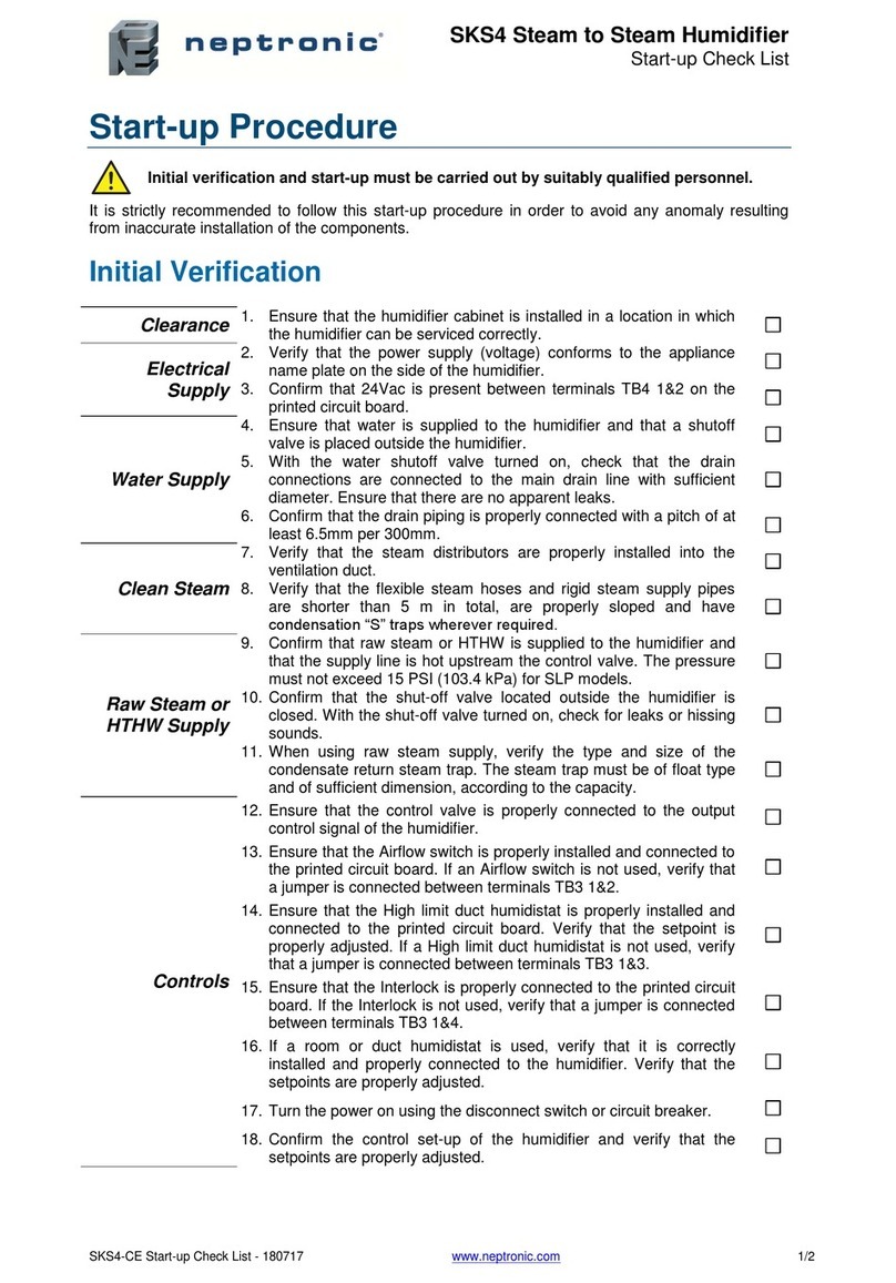 Neptronic SKS4 Series Manual