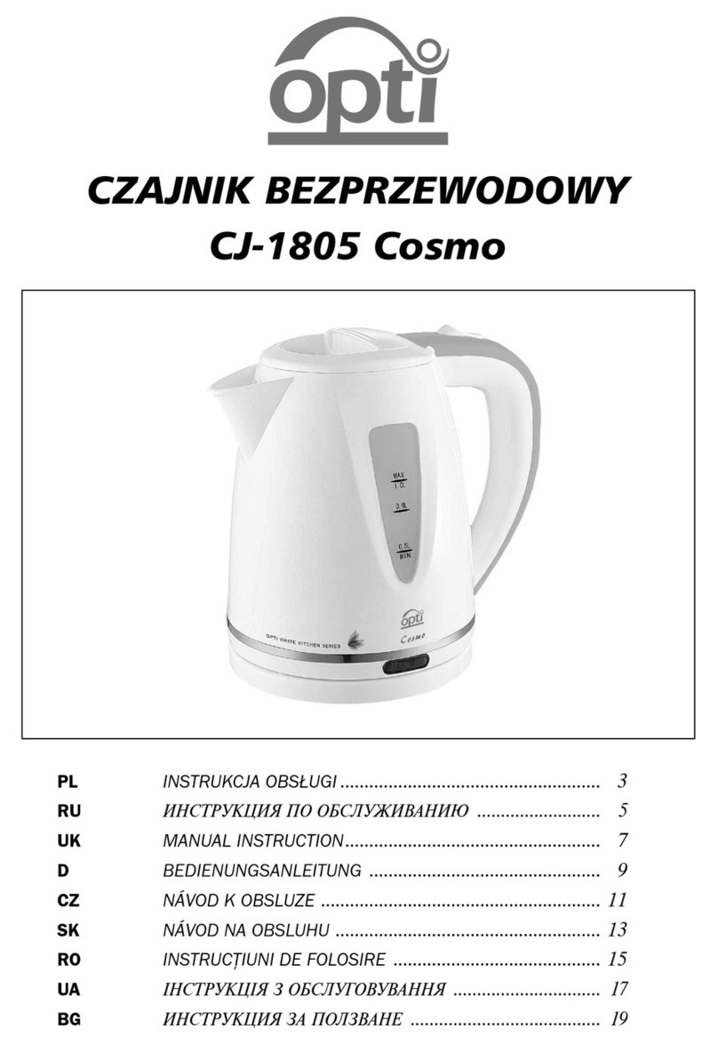 OPTi CJ-1805 Cosmo Manual instruction