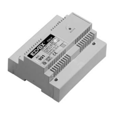 Vimar ELVAX 931 Assembly instructions