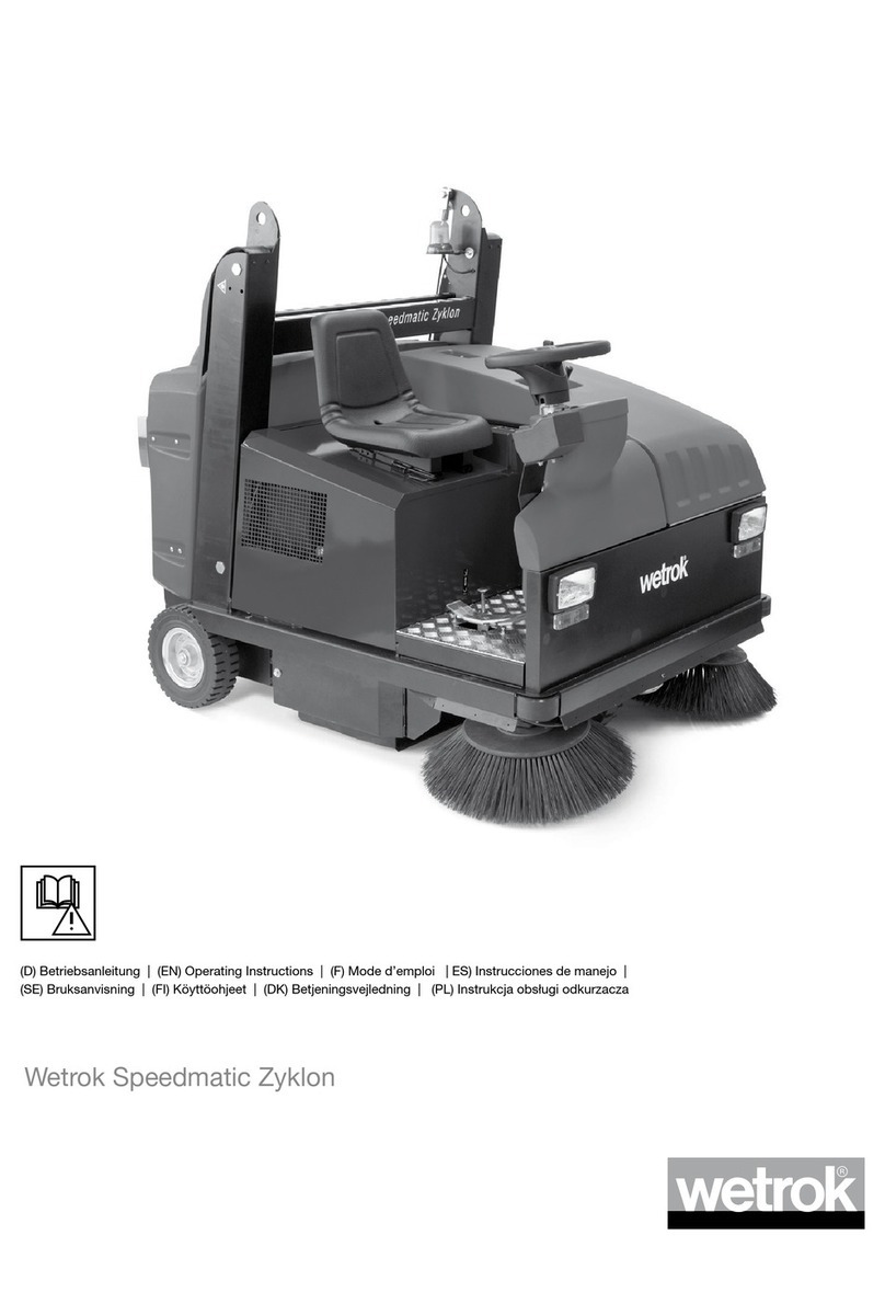 Wetrok Speedmatic Zyklon operating instructions Wetrok Speedmatic Zyklon operating instructions