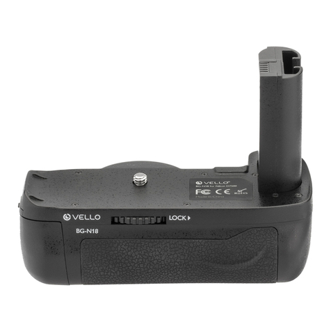 Vello BG-N18 User manual