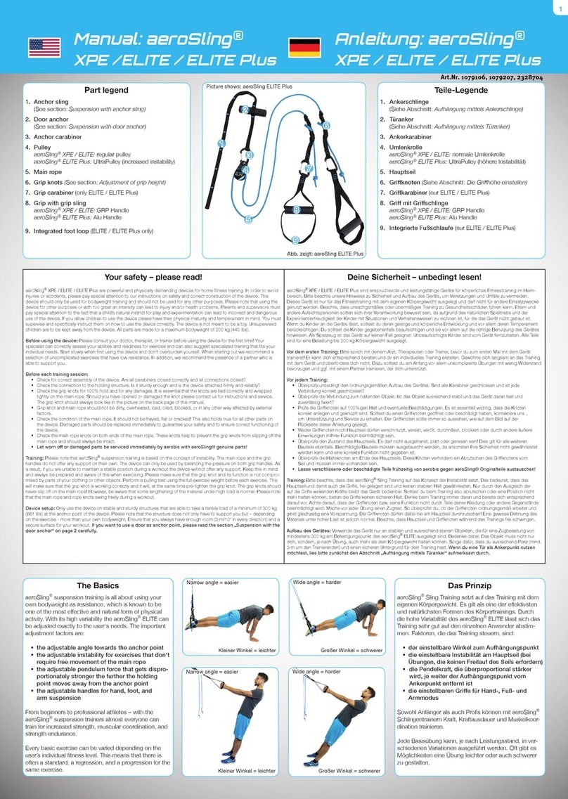aerobis fitness aeroSling XPE manual