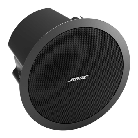 Bose Professional FreeSpace DS 40F 8O Uninstallation Guide