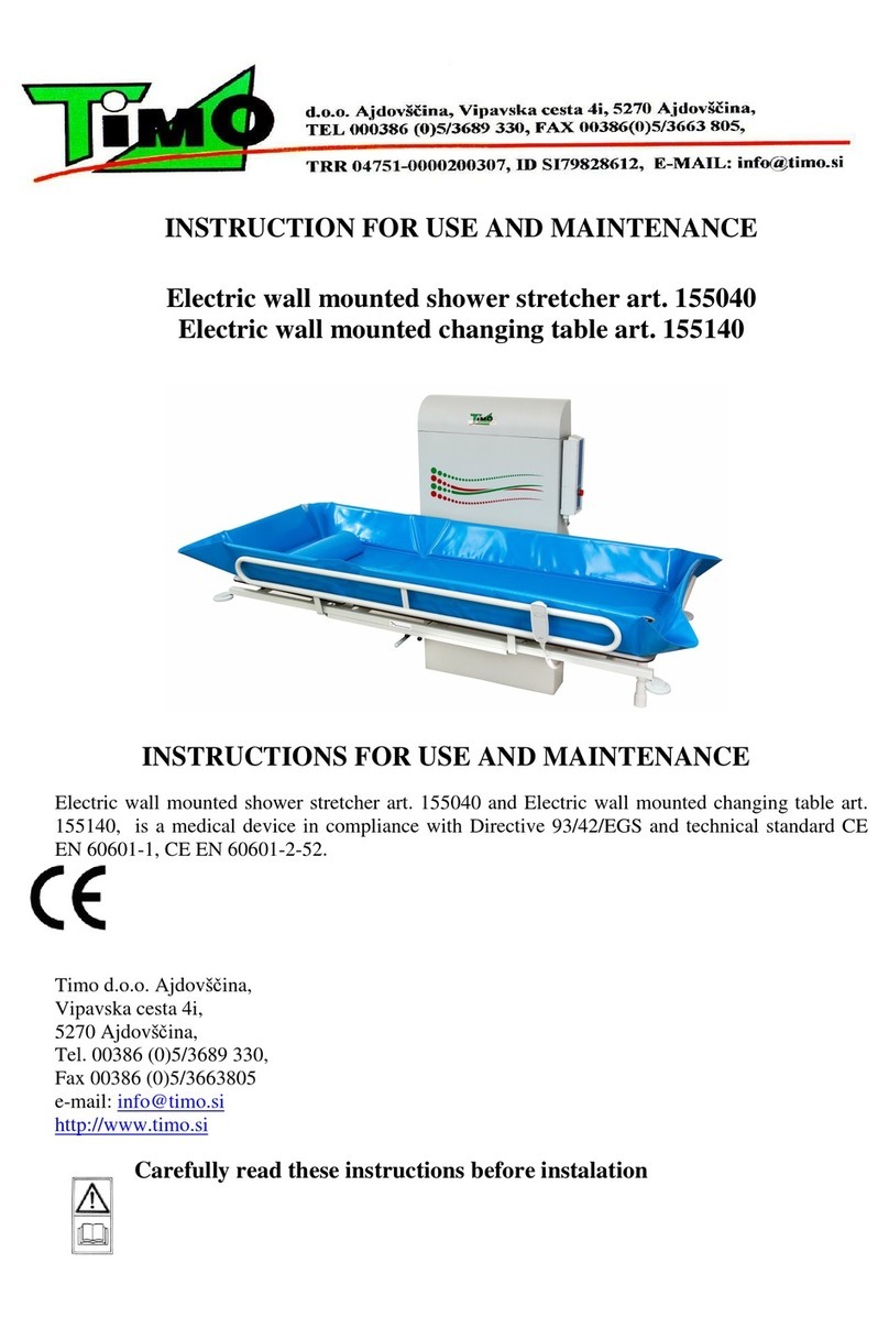 Timo 155040 Instructions for use and maintenance