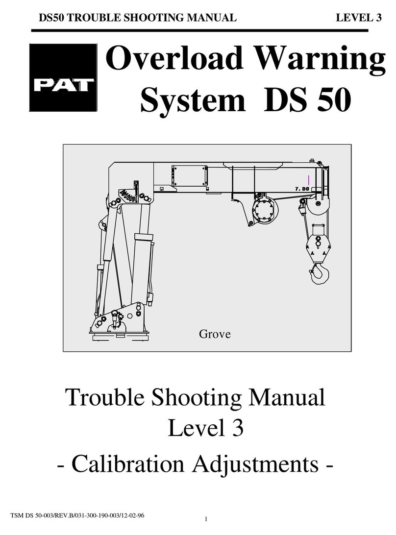 PAT DS 50 Programming manual