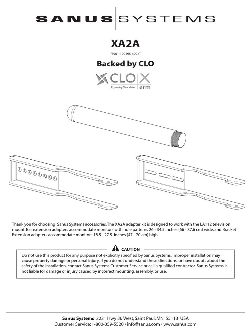 Sanus Systems XA2A manual