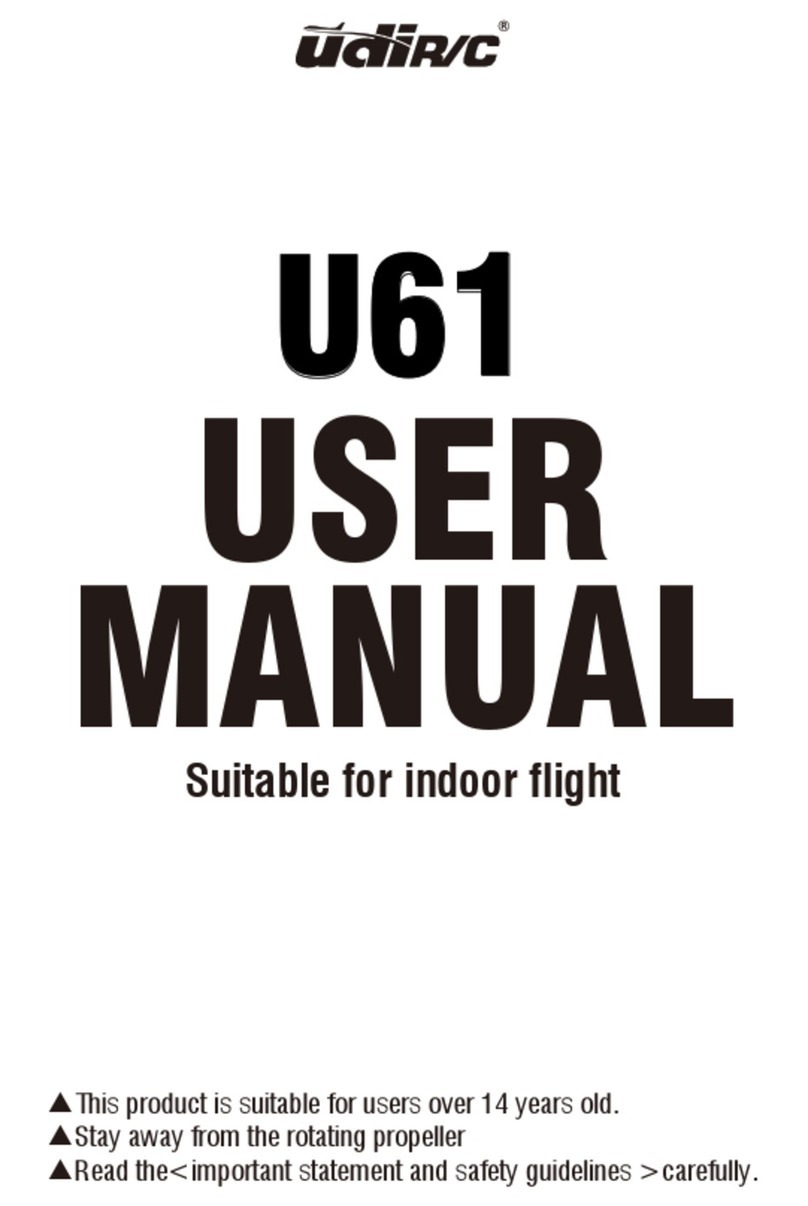 UDI R/C U61 user manual