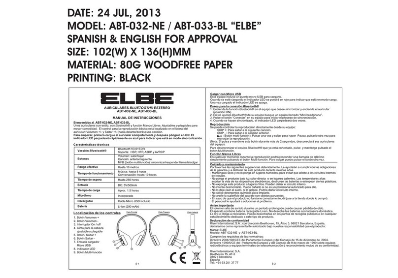 ELBE ABT-032-NE user manual