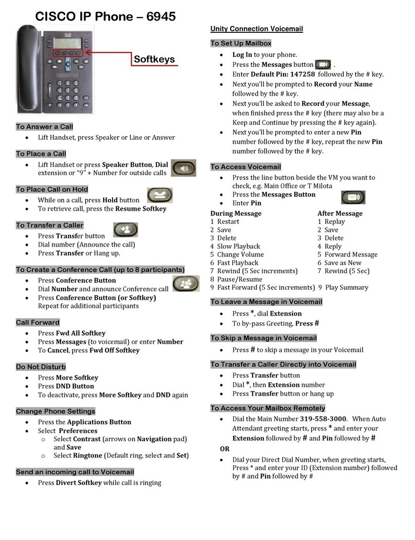 Cisco 6945 Series User manual