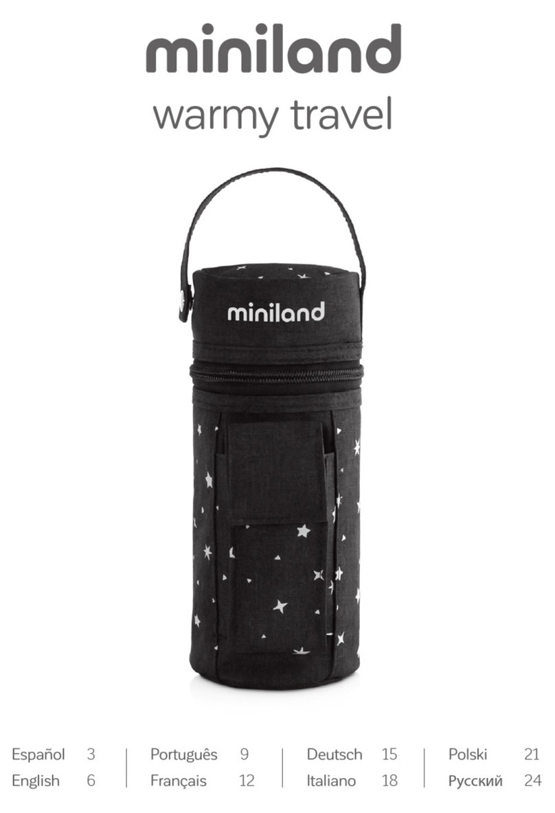 miniland warmy travel manual
