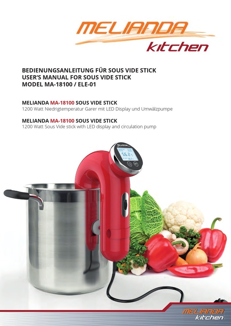 MELIANDA MA-18100 user manual