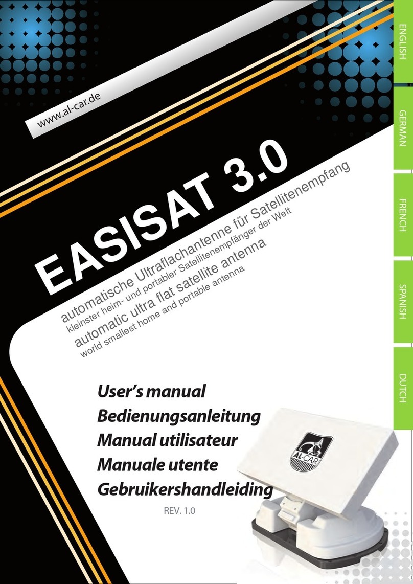 ALCAR EASISAT 3.0 user manual