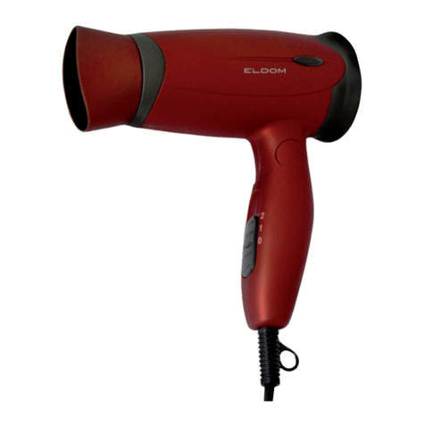 Eldom Julie HT80R User manual