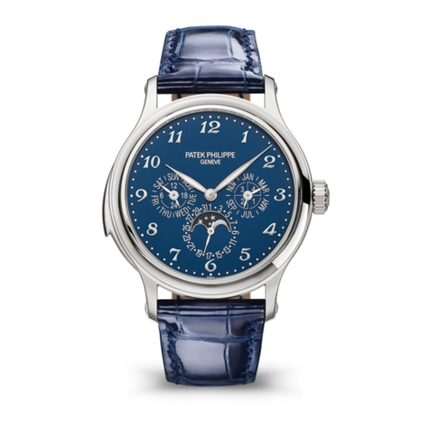 Patek Philippe 5374 Caliber R 27 Q User manual