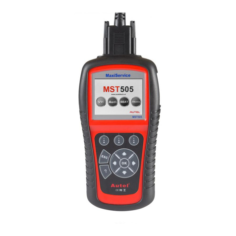 Autel MaxiService MST505 User manual