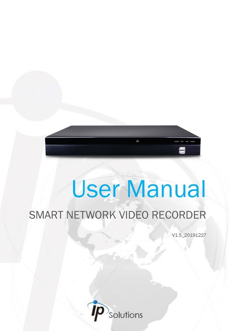 IP Solutions HNR-04GKQ/PoE User manual